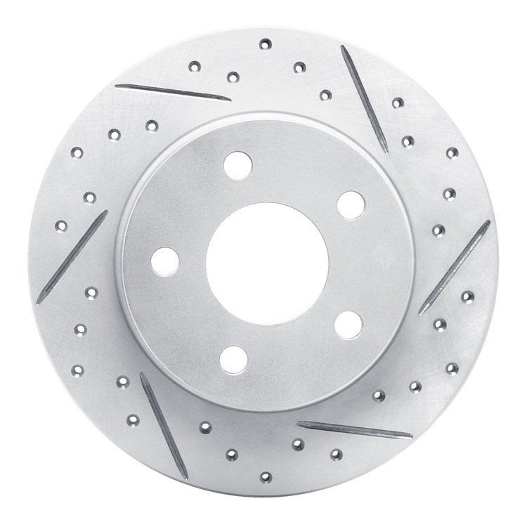 830-54032R Geoperformance Drilled/Slotted Brake Rotor, 1993-2005 Ford/Lincoln/Mercury/Mazda, Position: Rear Right