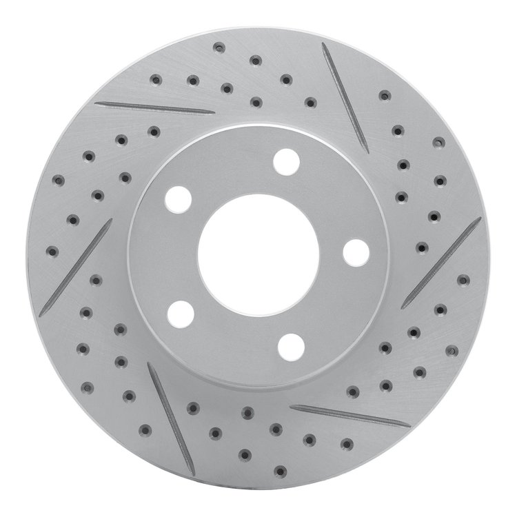 830-54033R Geoperformance Drilled/Slotted Brake Rotor, 1994-2004 Ford/Lincoln/Mercury/Mazda, Position: Front Right