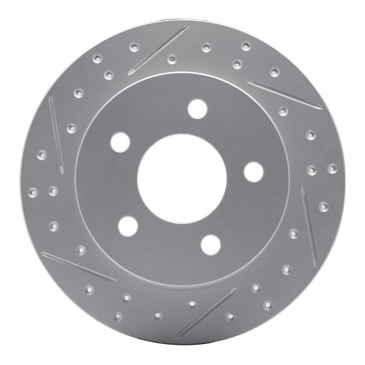 830-54034L Geoperformance Drilled/Slotted Brake Rotor, 1994-2004 Ford/Lincoln/Mercury/Mazda, Position: Rear Left