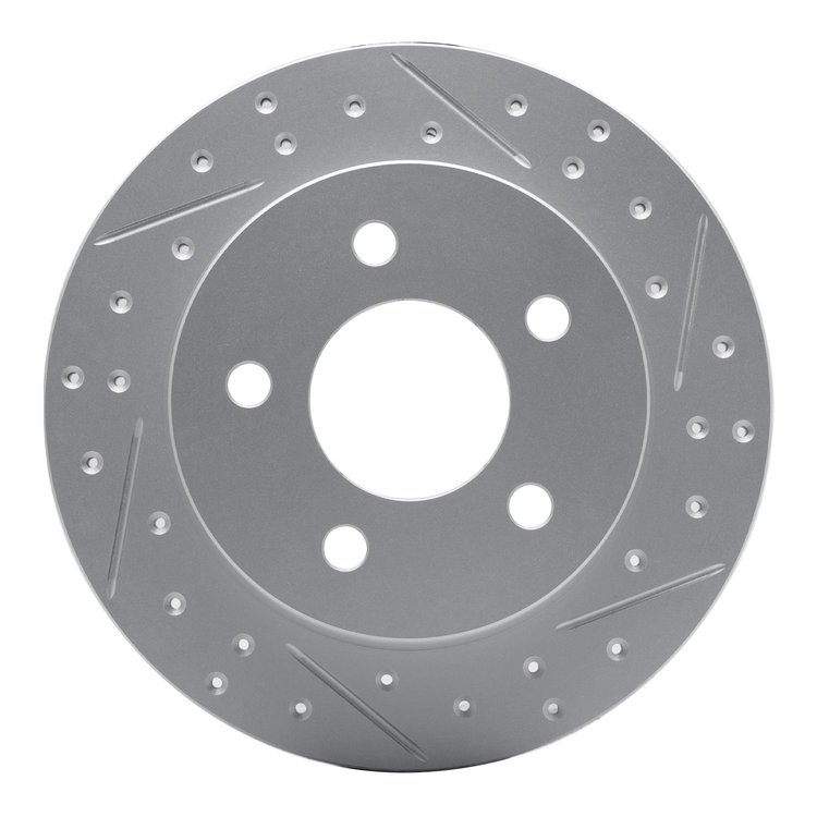 830-54034R Geoperformance Drilled/Slotted Brake Rotor, 1994-2004 Ford/Lincoln/Mercury/Mazda, Position: Rear Right