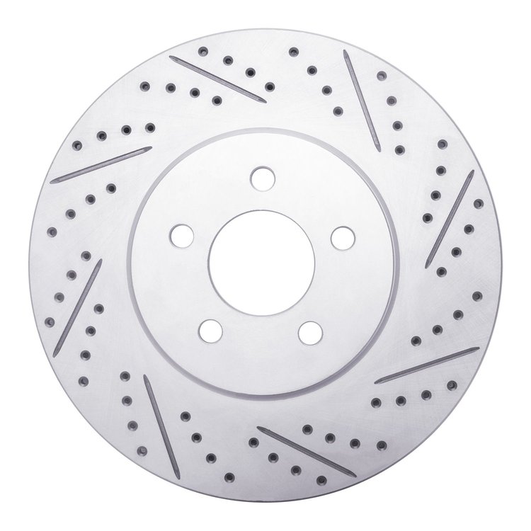 830-54036R Geoperformance Drilled/Slotted Brake Rotor, 1994-2004 Ford/Lincoln/Mercury/Mazda, Position: Front Right