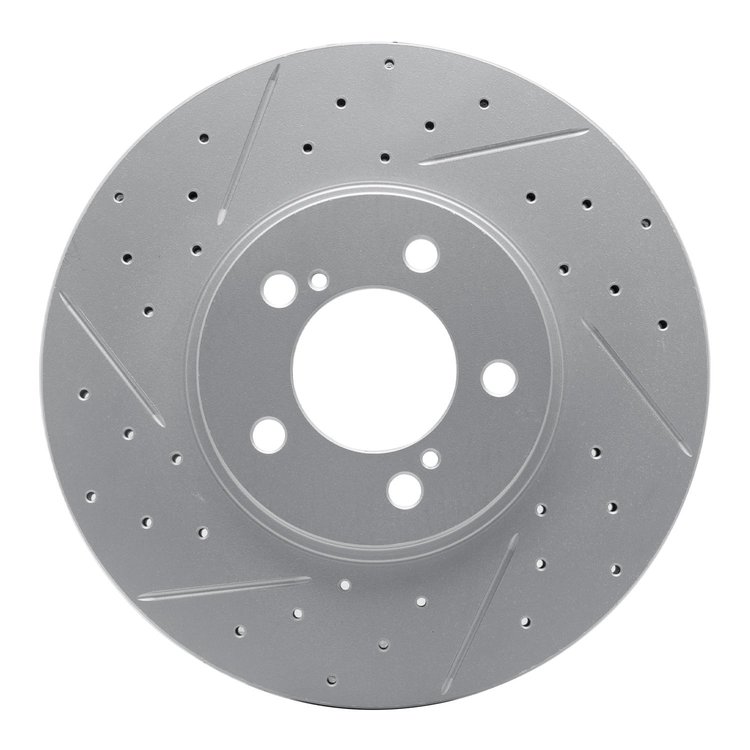 830-54038L Geoperformance Drilled/Slotted Brake Rotor, 1993-2007 Ford/Lincoln/Mercury/Mazda, Position: Front Left