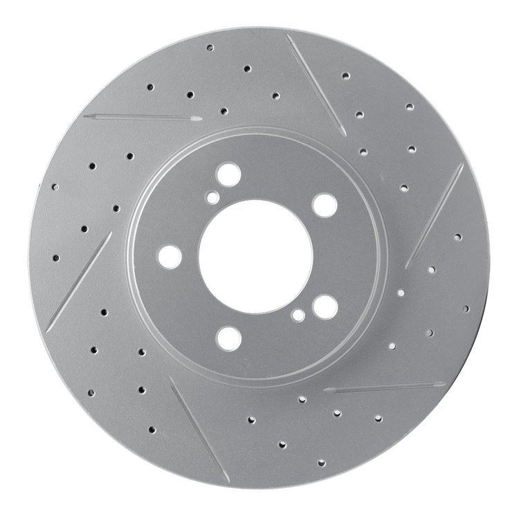 830-54038R Geoperformance Drilled/Slotted Brake Rotor, 1993-2007 Ford/Lincoln/Mercury/Mazda, Position: Front Right
