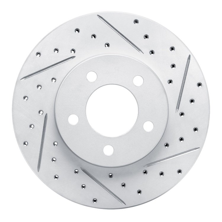 830-54039R Geoperformance Drilled/Slotted Brake Rotor, 1991-2000 Ford/Lincoln/Mercury/Mazda, Position: Front Right