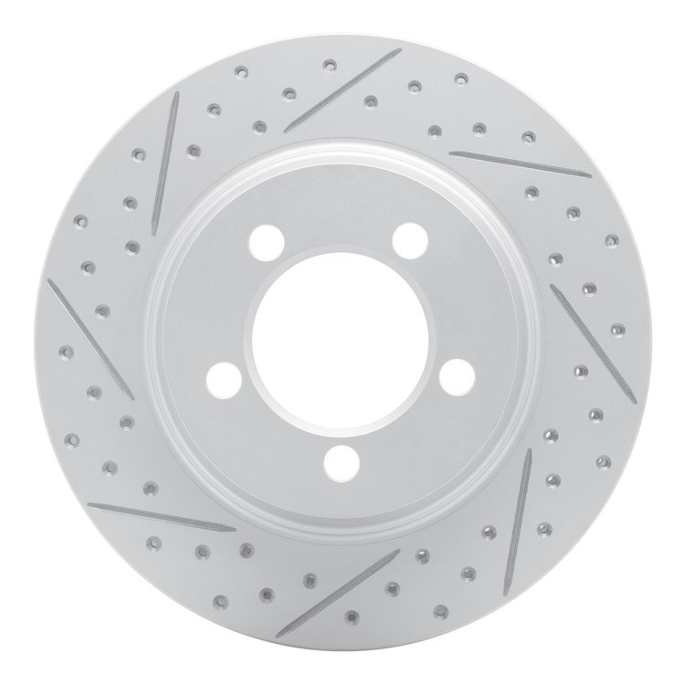 830-54042L Geoperformance Drilled/Slotted Brake Rotor, 1967-1967 Ford/Lincoln/Mercury/Mazda, Position: Front Left