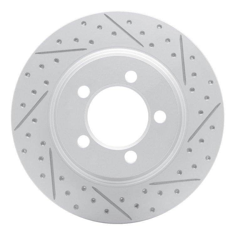 830-54042R Geoperformance Drilled/Slotted Brake Rotor, 1967-1967 Ford/Lincoln/Mercury/Mazda, Position: Front Right