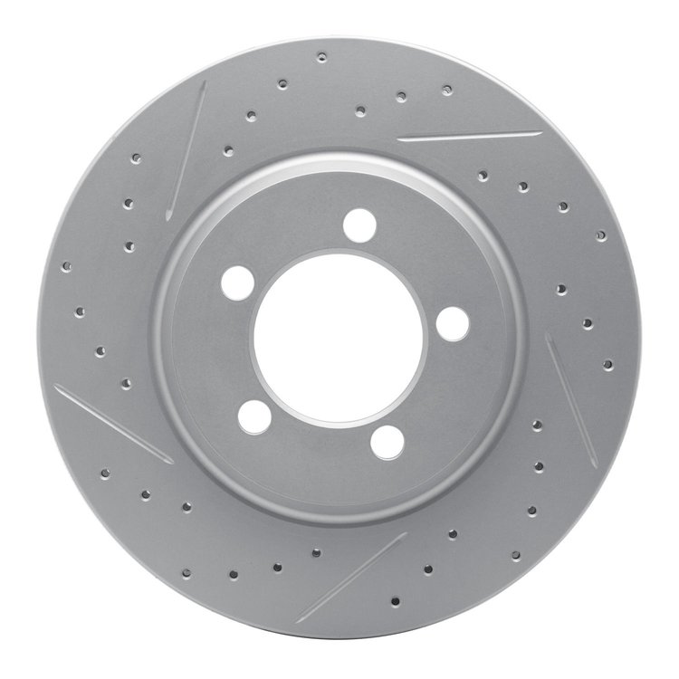 830-54043L Geoperformance Drilled/Slotted Brake Rotor, 1965-1966 Ford/Lincoln/Mercury/Mazda, Position: Front Left