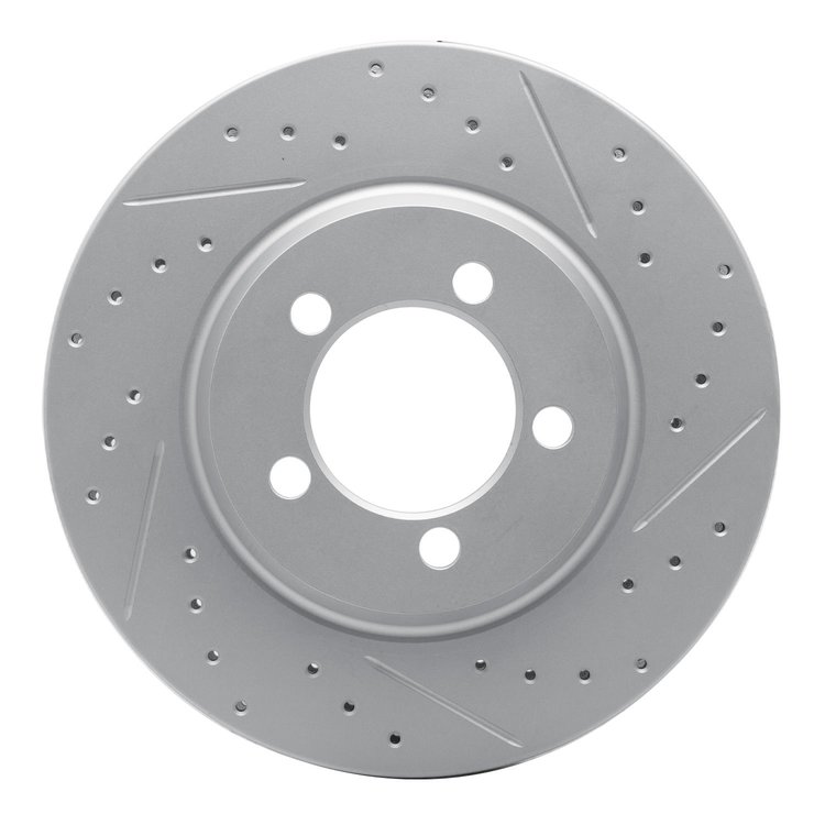830-54043R Geoperformance Drilled/Slotted Brake Rotor, 1965-1966 Ford/Lincoln/Mercury/Mazda, Position: Front Right