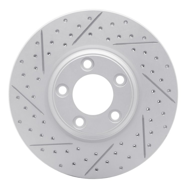 830-54044L Geoperformance Drilled/Slotted Brake Rotor, 2000-2006 Multiple Makes/Models, Position: Front Left