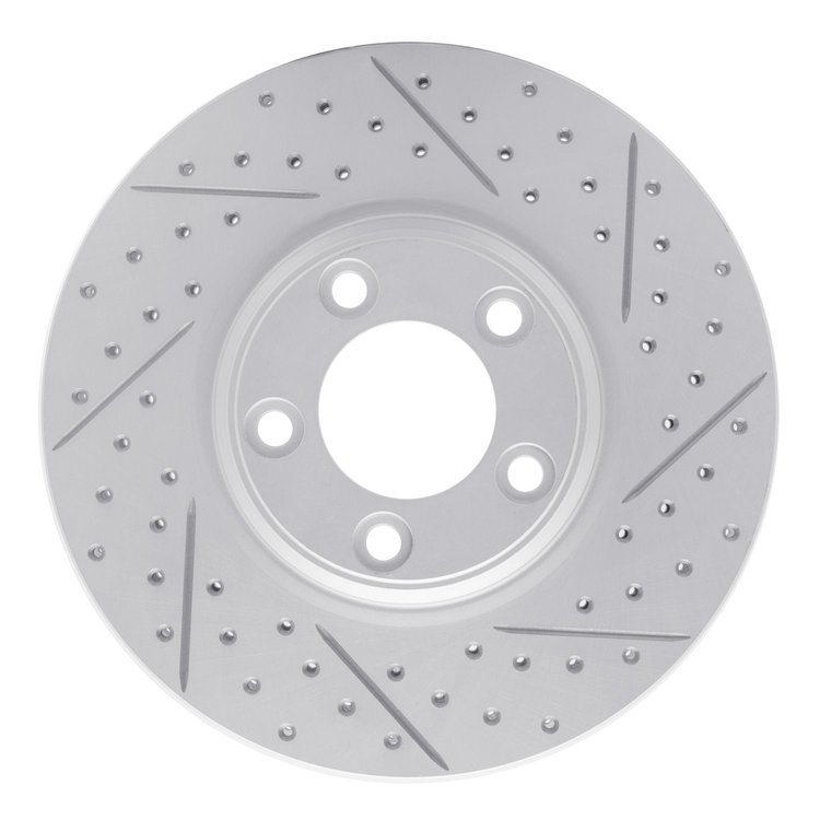 830-54044R Geoperformance Drilled/Slotted Brake Rotor, 2000-2006 Multiple Makes/Models, Position: Front Right