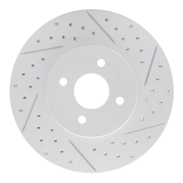 830-54050R Geoperformance Drilled/Slotted Brake Rotor, 2002-2004 Ford/Lincoln/Mercury/Mazda, Position: Front Right
