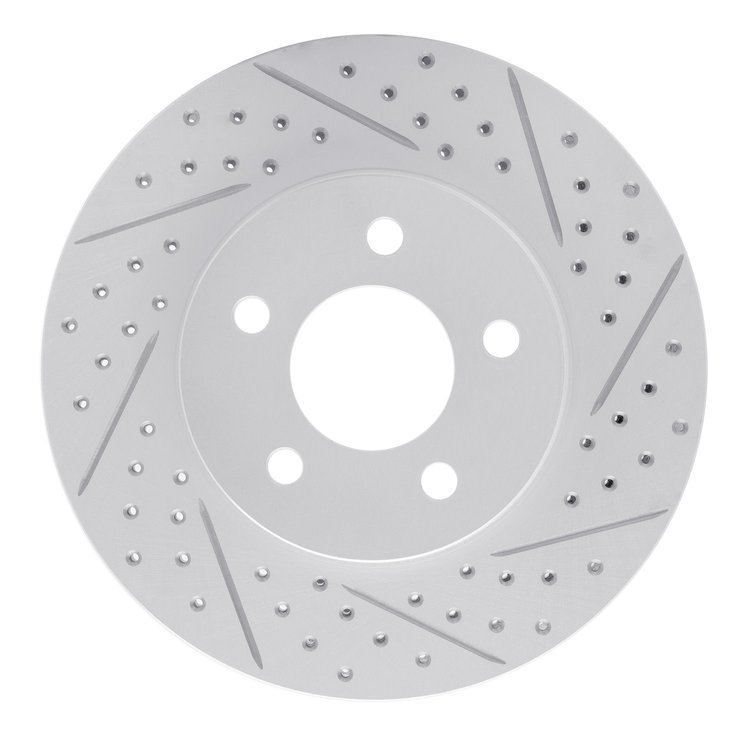 830-54056R Geoperformance Drilled/Slotted Brake Rotor, 2005-2010 Ford/Lincoln/Mercury/Mazda, Position: Front Right
