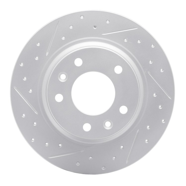 830-54064L Geoperformance Drilled/Slotted Brake Rotor, 1998-2015 Ford/Lincoln/Mercury/Mazda, Position: Rear Left