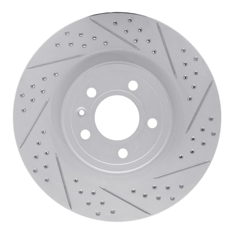 830-54065R Geoperformance Drilled/Slotted Brake Rotor, 2011-2014 Ford/Lincoln/Mercury/Mazda, Position: Front Right