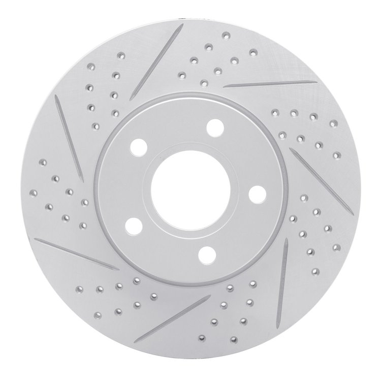 830-54067L Geoperformance Drilled/Slotted Brake Rotor, 2012-2018 Multiple Makes/Models, Position: Front Left