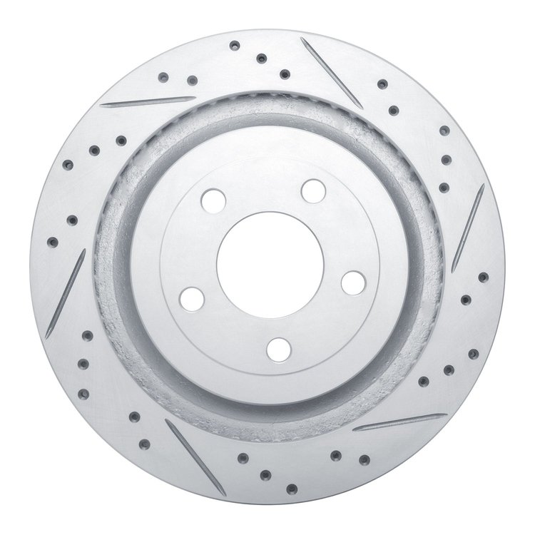 830-54074R Geoperformance Drilled/Slotted Brake Rotor, Fits Select Ford/Lincoln/Mercury/Mazda, Position: Rear Right