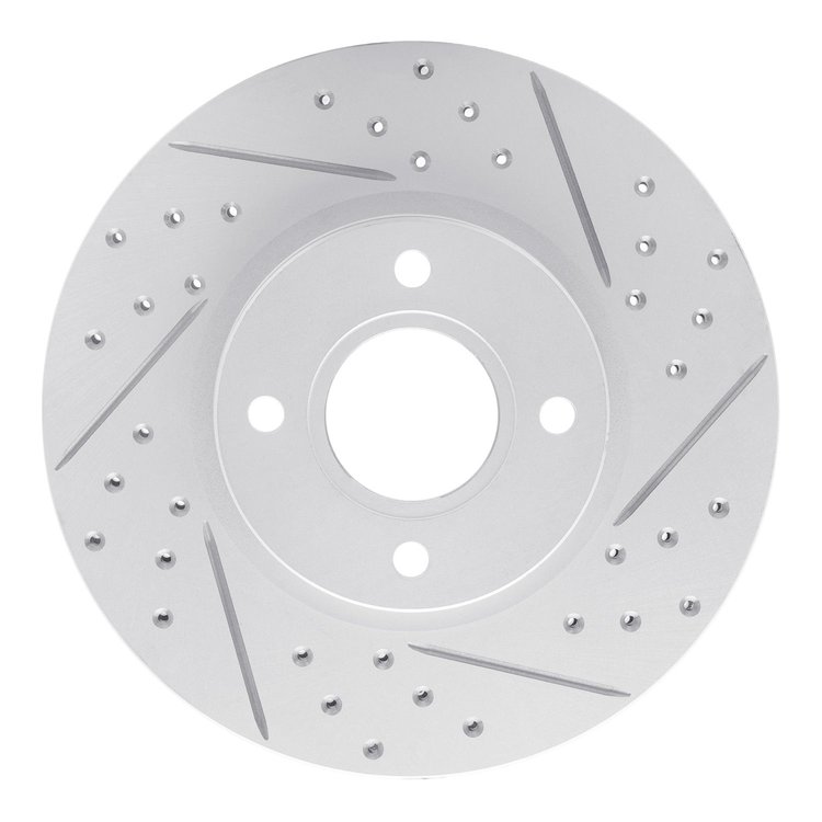 830-54075R Geoperformance Drilled/Slotted Brake Rotor, 2014-2019 Ford/Lincoln/Mercury/Mazda, Position: Front Right