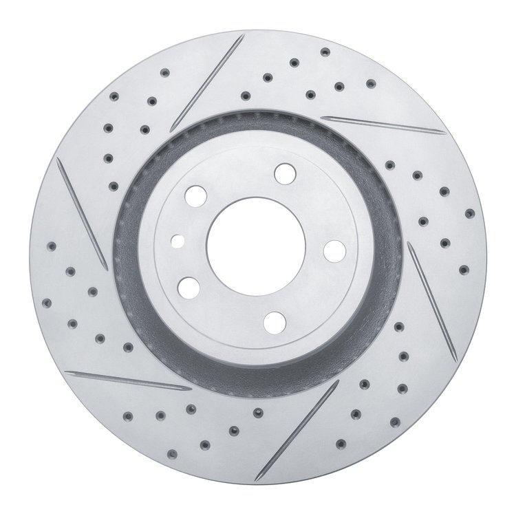 830-54078L Geoperformance Drilled/Slotted Brake Rotor, 2015-2020 Ford/Lincoln/Mercury/Mazda, Position: Front Left