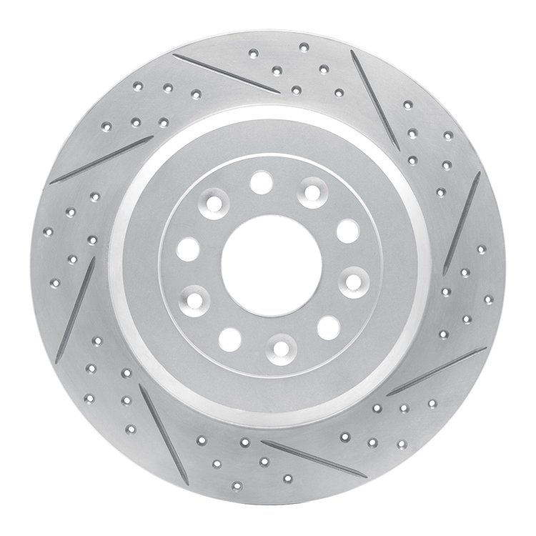 830-54088R Geoperformance Drilled/Slotted Brake Rotor, 2005-2019 Ford/Lincoln/Mercury/Mazda, Position: Rear Right