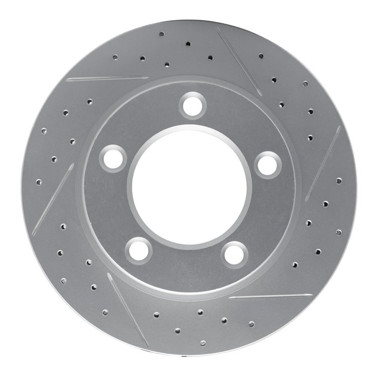 830-54089R Geoperformance Drilled/Slotted Brake Rotor, 2007-2015 Ford/Lincoln/Mercury/Mazda, Position: Front Right