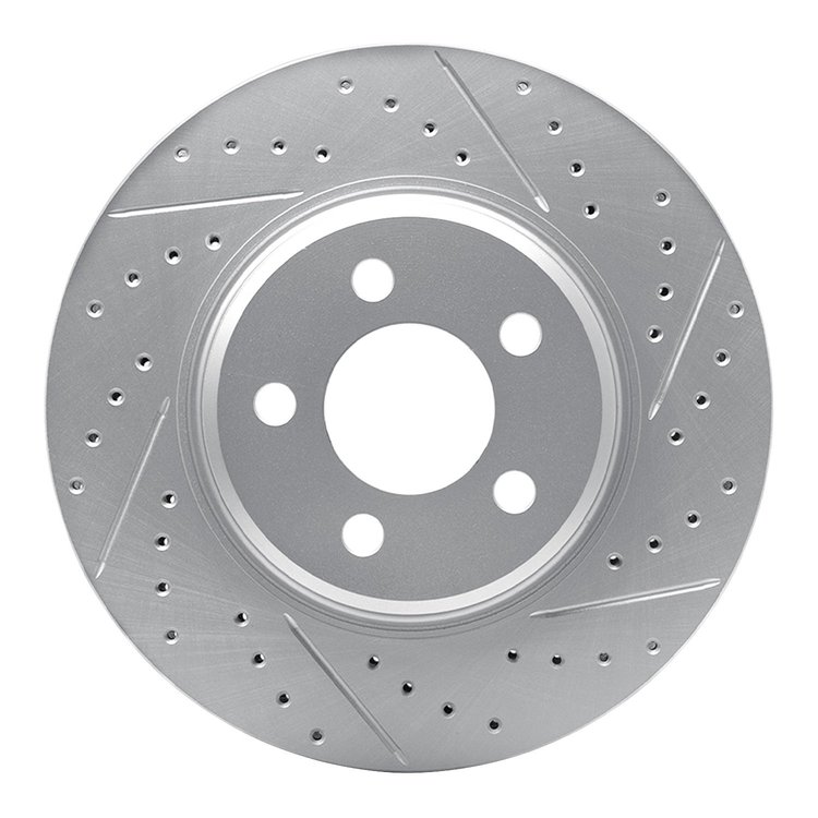 830-54095R Geoperformance Drilled/Slotted Brake Rotor, 2015-2020 Ford/Lincoln/Mercury/Mazda, Position: Front Right
