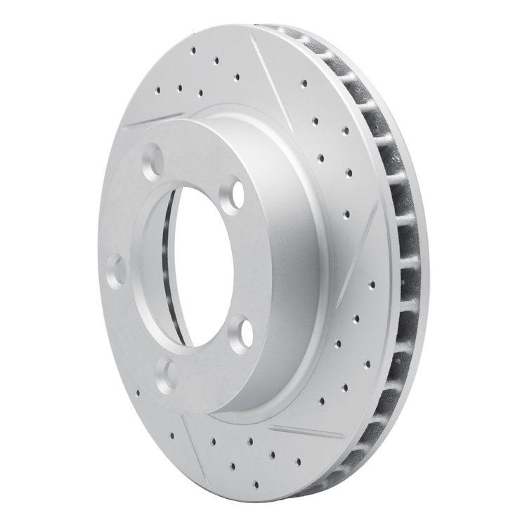 830-54109R Geoperformance Drilled/Slotted Brake Rotor, 1976-1993 Ford/Lincoln/Mercury/Mazda, Position: Front Right