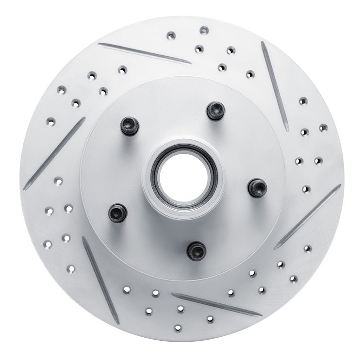 830-54110R Geoperformance Drilled/Slotted Brake Rotor, 1983-1994 Ford/Lincoln/Mercury/Mazda, Position: Front Right