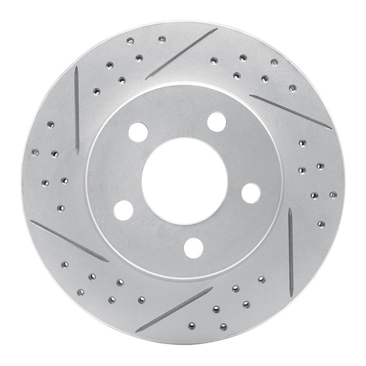 830-54144L Geoperformance Drilled/Slotted Brake Rotor, 1995-2002 Ford/Lincoln/Mercury/Mazda, Position: Front Left