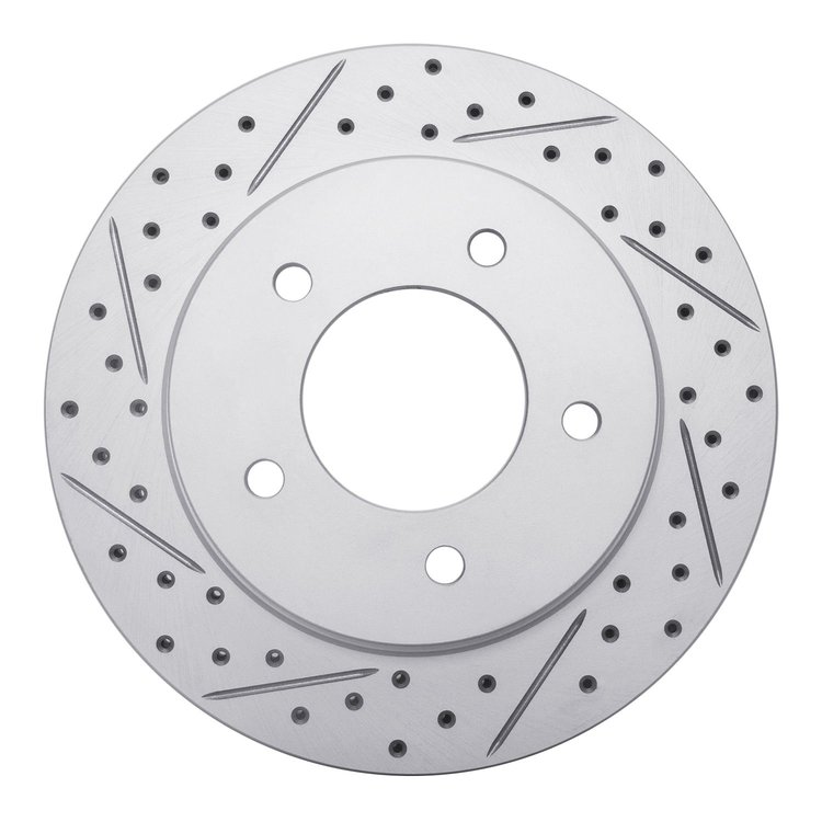 830-54147L Geoperformance Drilled/Slotted Brake Rotor, 1997-2004 Ford/Lincoln/Mercury/Mazda, Position: Front Left