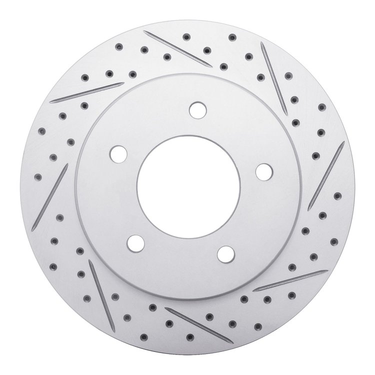 830-54147R Geoperformance Drilled/Slotted Brake Rotor, 1997-2004 Ford/Lincoln/Mercury/Mazda, Position: Front Right