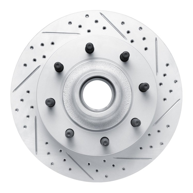 830-54163R Geoperformance Drilled/Slotted Brake Rotor, 1999-2002 Ford/Lincoln/Mercury/Mazda, Position: Front Right