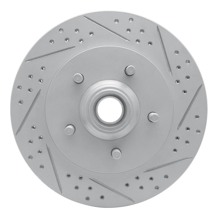 830-54170R Geoperformance Drilled/Slotted Brake Rotor, 1999-2004 Ford/Lincoln/Mercury/Mazda, Position: Front Right
