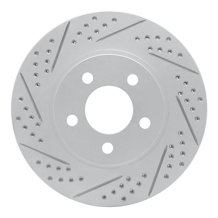 830-54171L Geoperformance Drilled/Slotted Brake Rotor, 2001-2011 Ford/Lincoln/Mercury/Mazda, Position: Front Left