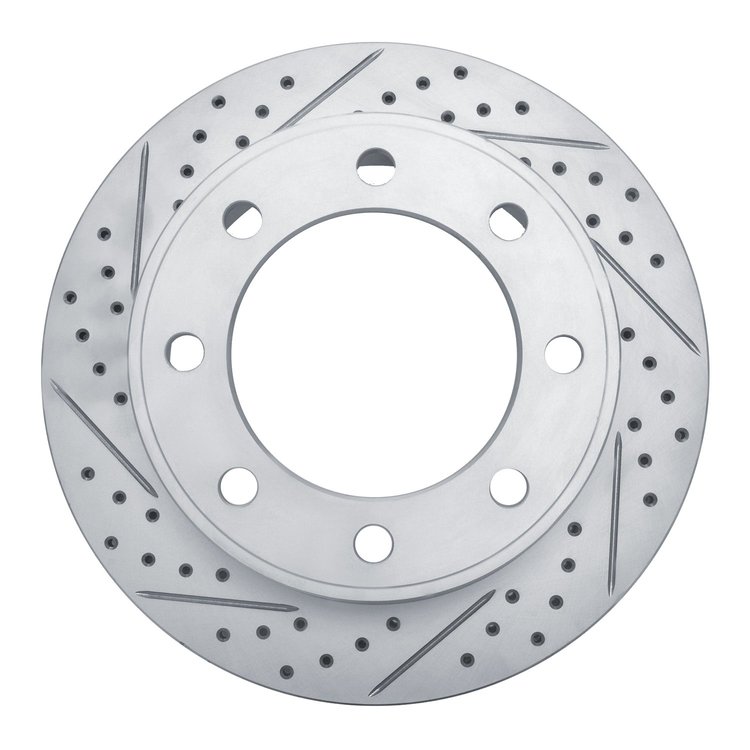 830-54174L Geoperformance Drilled/Slotted Brake Rotor, 1999-2005 Ford/Lincoln/Mercury/Mazda, Position: Front Left