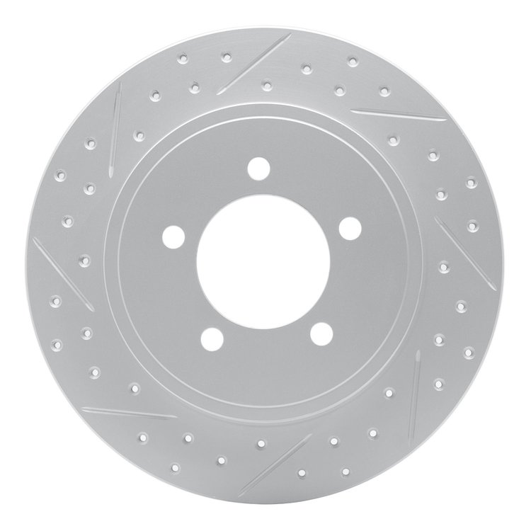 830-54178L Geoperformance Drilled/Slotted Brake Rotor, 2002-2010 Ford/Lincoln/Mercury/Mazda, Position: Rear Left