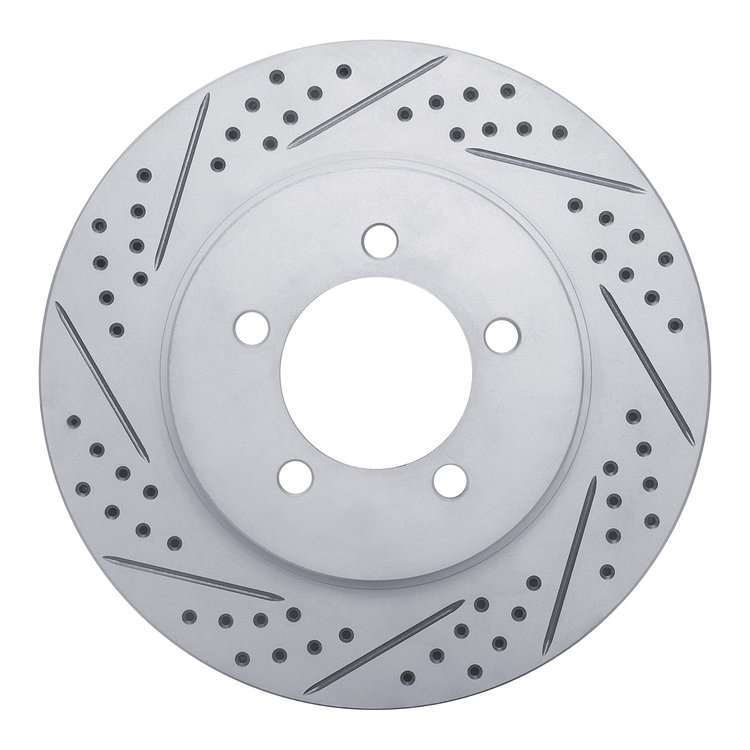 830-54179L Geoperformance Drilled/Slotted Brake Rotor, 2002-2005 Ford/Lincoln/Mercury/Mazda, Position: Front Left