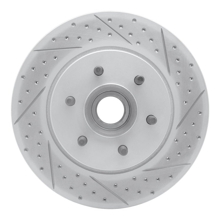 830-54184R Geoperformance Drilled/Slotted Brake Rotor, 2004-2008 Ford/Lincoln/Mercury/Mazda, Position: Front Right