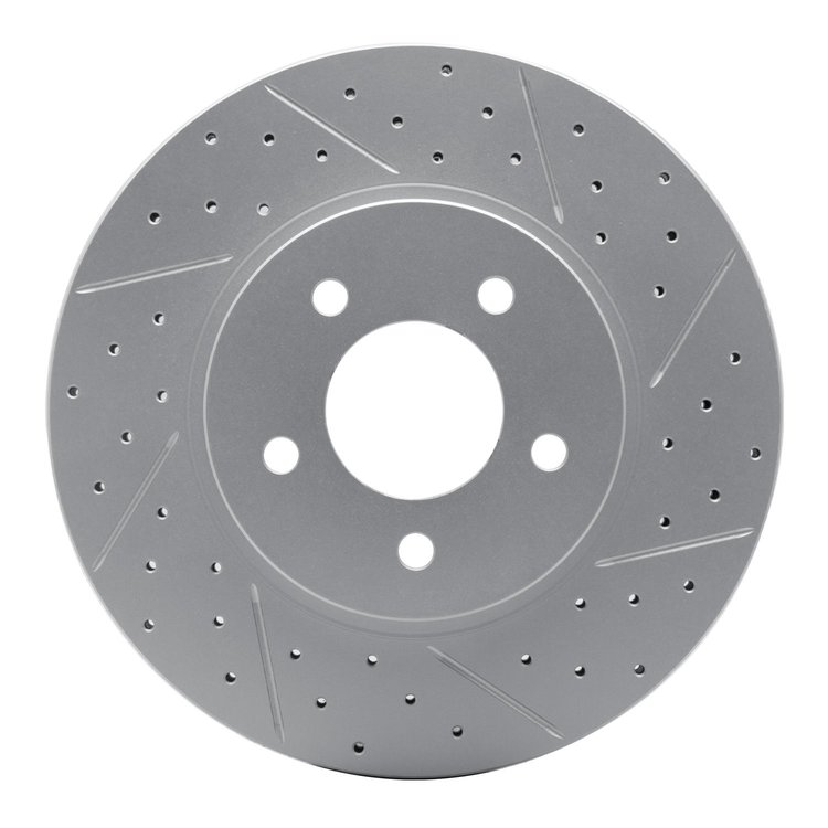 830-54193R Geoperformance Drilled/Slotted Brake Rotor, 2005-2012 Ford/Lincoln/Mercury/Mazda, Position: Front Right