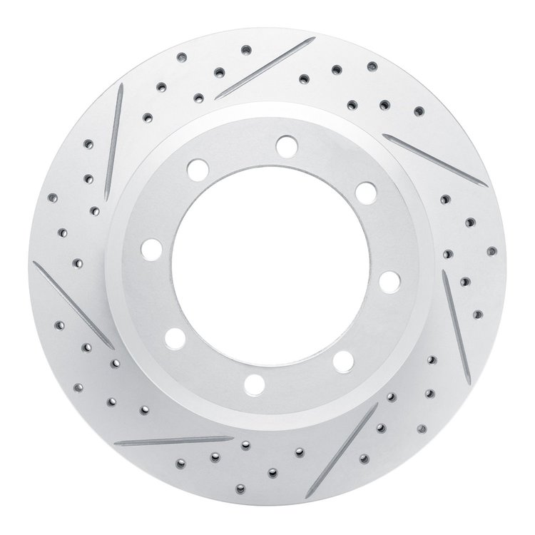 830-54200L Geoperformance Drilled/Slotted Brake Rotor, 2005-2012 Ford/Lincoln/Mercury/Mazda, Position: Rear Left,Rr Left