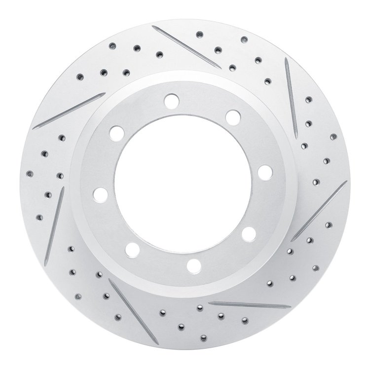 830-54200R Geoperformance Drilled/Slotted Brake Rotor, 2005-2012 Ford/Lincoln/Mercury/Mazda, Position: Rr Right,Rear Right