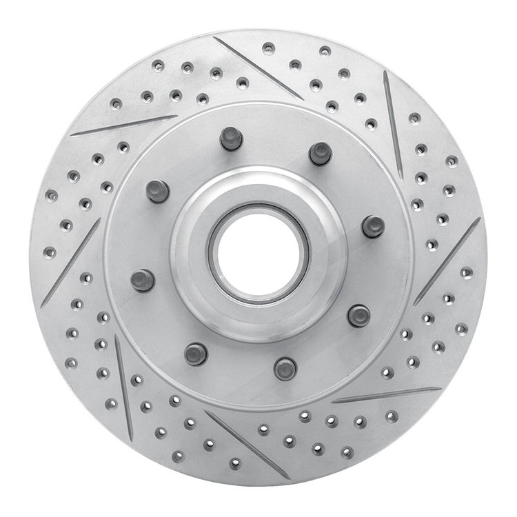 830-54206R Geoperformance Drilled/Slotted Brake Rotor, 2006-2012 Ford/Lincoln/Mercury/Mazda, Position: Front Right