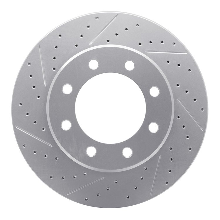 830-54210L Geoperformance Drilled/Slotted Brake Rotor, Fits Select Ford/Lincoln/Mercury/Mazda, Position: Rear Left