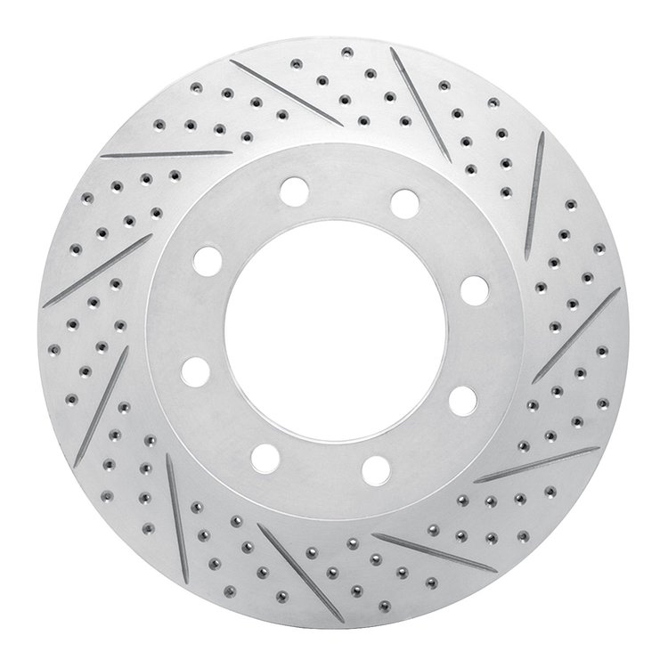 830-54223R Geoperformance Drilled/Slotted Brake Rotor, Fits Select Ford/Lincoln/Mercury/Mazda, Position: Front Right,Fr Right