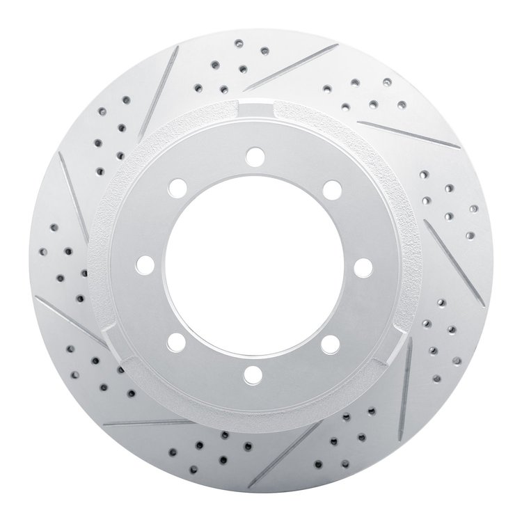 830-54225L Geoperformance Drilled/Slotted Brake Rotor, Fits Select Ford/Lincoln/Mercury/Mazda, Position: Rr Left,Rear Left