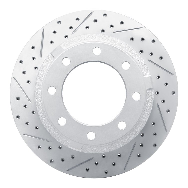830-54227L Geoperformance Drilled/Slotted Brake Rotor, Fits Select Ford/Lincoln/Mercury/Mazda, Position: Rear Left