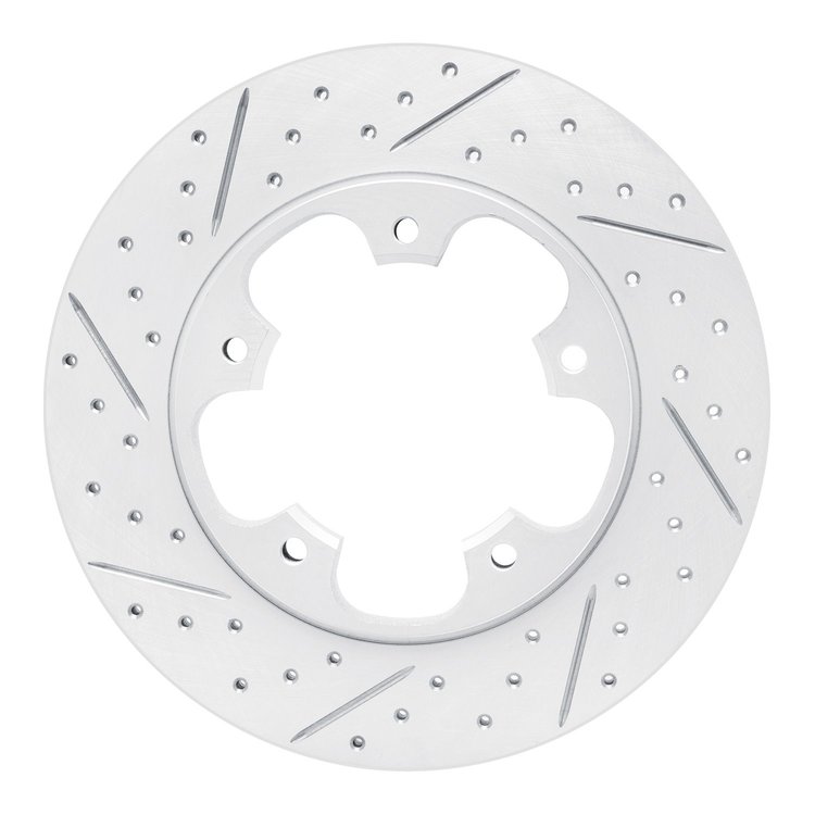 830-54228L Geoperformance Drilled/Slotted Brake Rotor, 2015-2020 Ford/Lincoln/Mercury/Mazda, Position: Rear Left