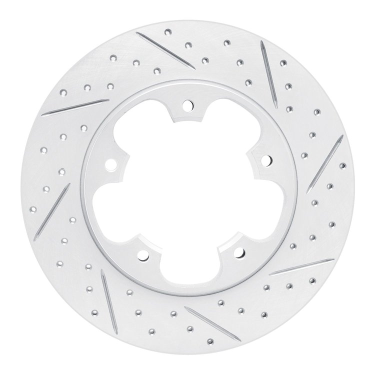 830-54228R Geoperformance Drilled/Slotted Brake Rotor, 2015-2020 Ford/Lincoln/Mercury/Mazda, Position: Rear Right