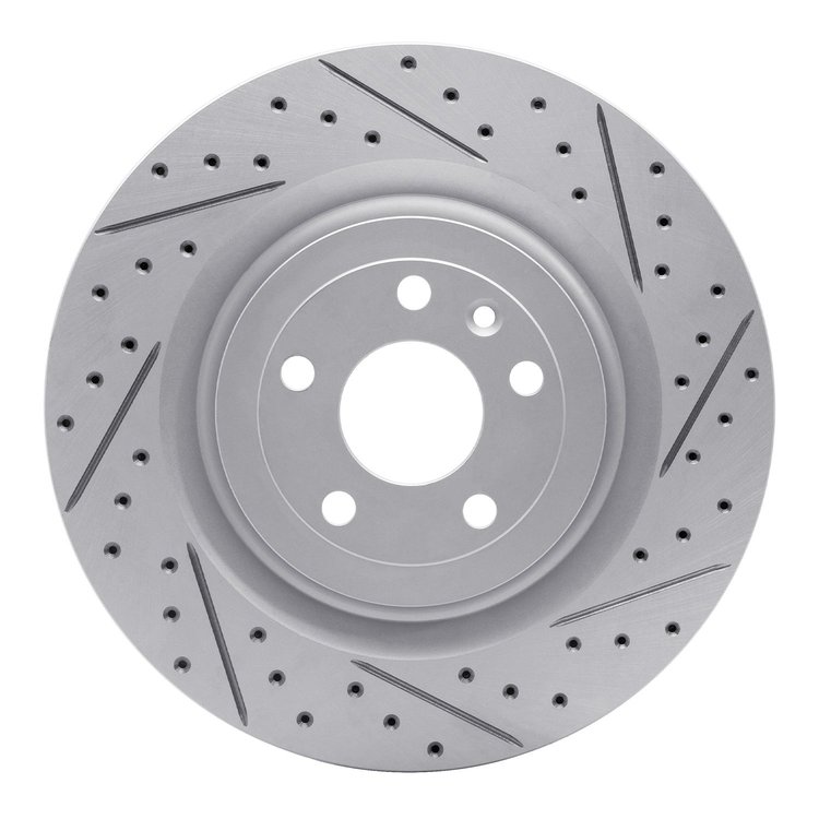 830-54266R Geoperformance Drilled/Slotted Brake Rotor, 2013-2019 Ford/Lincoln/Mercury/Mazda, Position: Front Right