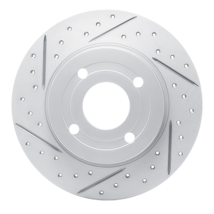 830-54269L Geoperformance Drilled/Slotted Brake Rotor, Fits Select Ford/Lincoln/Mercury/Mazda, Position: Rear Left