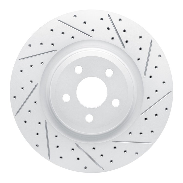 830-54274R Geoperformance Drilled/Slotted Brake Rotor, Fits Select Ford/Lincoln/Mercury/Mazda, Position: Front Right